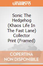 Sonic The Hedgehog (Khaos Life In The Fast Lane) Collector Print (Framed) gioco