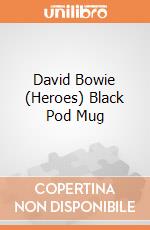 David Bowie (Heroes) Black Pod Mug giochi