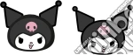 Kuromi: Pyramid - Kuromi (Pvc Coin Purse / Portamonete) giochi