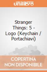 Stranger Things: 5 - Logo (Keychain / Portachiavi) giochi