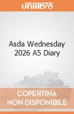 Asda Wednesday 2026 A5 Diary giochi