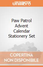 Paw Patrol Advent Calendar Stationery Set giochi