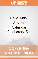 Hello Kitty Advent Calendar Stationery Set giochi