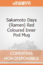 Sakamoto Days (Ramen) Red Coloured Inner Pod Mug giochi