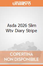 Asda 2026 Slim Wtv Diary Stripe giochi