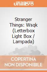 Stranger Things: Wsqk (Letterbox Light Box / Lampada) giochi
