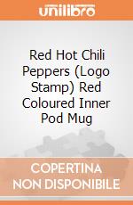 Red Hot Chili Peppers (Logo Stamp) Red Coloured Inner Pod Mug giochi