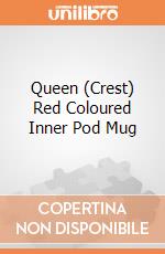 Queen (Crest) Red Coloured Inner Pod Mug giochi
