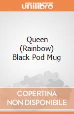 Queen (Rainbow) Black Pod Mug giochi