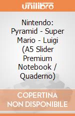 Nintendo: Pyramid - Super Mario - Luigi (A5 Slider Premium Notebook / Quaderno) giochi