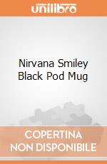Nirvana Smiley Black Pod Mug giochi
