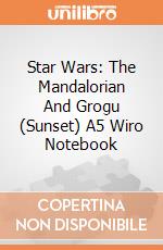 Star Wars: The Mandalorian And Grogu (Sunset) A5 Wiro Notebook giochi