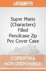 Super Mario (Characters) Filled Pencilcase Zip Pvc Cover Case giochi
