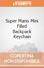 Super Mario Mini Filled Backpack Keychain giochi