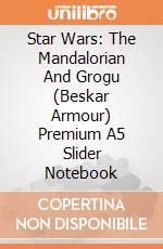 Star Wars: The Mandalorian And Grogu (Beskar Armour) Premium A5 Slider Notebook giochi