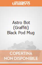 Astro Bot (Graffiti) Black Pod Mug giochi