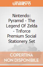 Nintendo: Pyramid - The Legend Of Zelda - Triforce Premium Social Stationery Set giochi