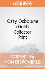 Ozzy Osbourne (Gold) Collector Print giochi