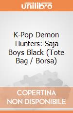 K-Pop Demon Hunters: Saja Boys Black (Tote Bag / Borsa) giochi