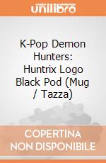 K-Pop Demon Hunters: Huntrix Logo Black Pod (Mug / Tazza) giochi