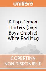 K-Pop Demon Hunters (Saja Boys Graphic) White Pod Mug giochi
