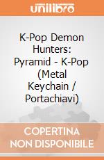 K-Pop Demon Hunters: Pyramid - K-Pop (Metal Keychain / Portachiavi) giochi