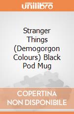 Stranger Things (Demogorgon Colours) Black Pod Mug giochi