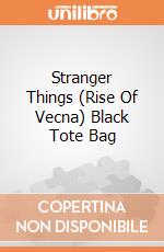 Stranger Things (Rise Of Vecna) Black Tote Bag giochi