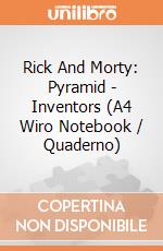 Rick And Morty: Pyramid - Inventors (A4 Wiro Notebook / Quaderno) giochi