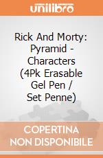 Rick And Morty: Pyramid - Characters (4Pk Erasable Gel Pen / Set Penne) giochi