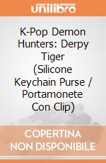 K-Pop Demon Hunters: Derpy Tiger (Silicone Keychain Purse / Portamonete Con Clip) giochi