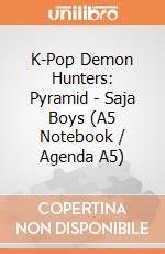 K-Pop Demon Hunters: Pyramid - Saja Boys (A5 Notebook / Agenda A5) giochi