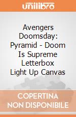 Avengers Doomsday: Pyramid - Doom Is Supreme Letterbox Light Up Canvas giochi