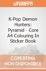 K-Pop Demon Hunters: Pyramid - Core A4 Colouring In Sticker Book giochi