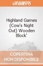 Highland Games (Cow's Night Out) Wooden Block' giochi
