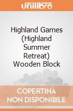 Highland Games (Highland Summer Retreat) Wooden Block giochi