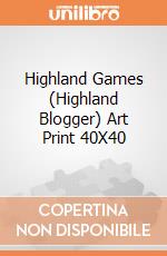 Highland Games (Highland Blogger) Art Print 40X40 giochi