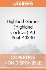 Highland Games (Highland Cocktail) Art Print 40X40 giochi