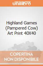 Highland Games (Pampered Cow) Art Print 40X40 giochi