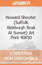 Howard Shooter (Suffolk Aldeburgh Boat At Sunset) Art Print 40X50 giochi