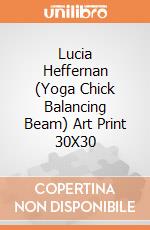 Lucia Heffernan (Yoga Chick Balancing Beam) Art Print 30X30 giochi