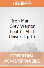 Iron Man - Grey Warrior Print (T-Shirt Unisex Tg. L) gioco