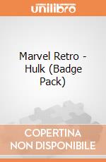 Marvel Retro - Hulk (Badge Pack) gioco di Pyramid