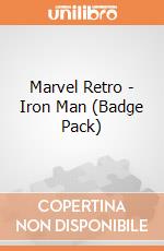 Marvel Retro - Iron Man (Badge Pack) gioco di Pyramid
