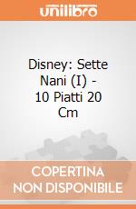 Disney: Sette Nani (I) - 10 Piatti 20 Cm giochi