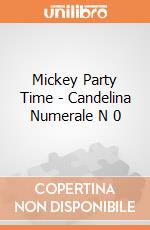 Mickey Party Time - Candelina Numerale N 0 gioco di Giocoplast
