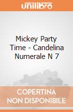 Mickey Party Time - Candelina Numerale N 7 gioco di Giocoplast