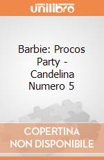 Barbie: Procos Party - Candelina Numero 5 gioco di Giocoplast