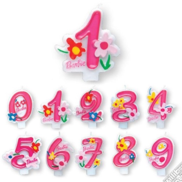 Barbie: Procos Party - Candelina Numero 8 gioco di Giocoplast