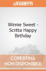 Winnie Sweet - Scritta Happy Birthday gioco di Giocoplast